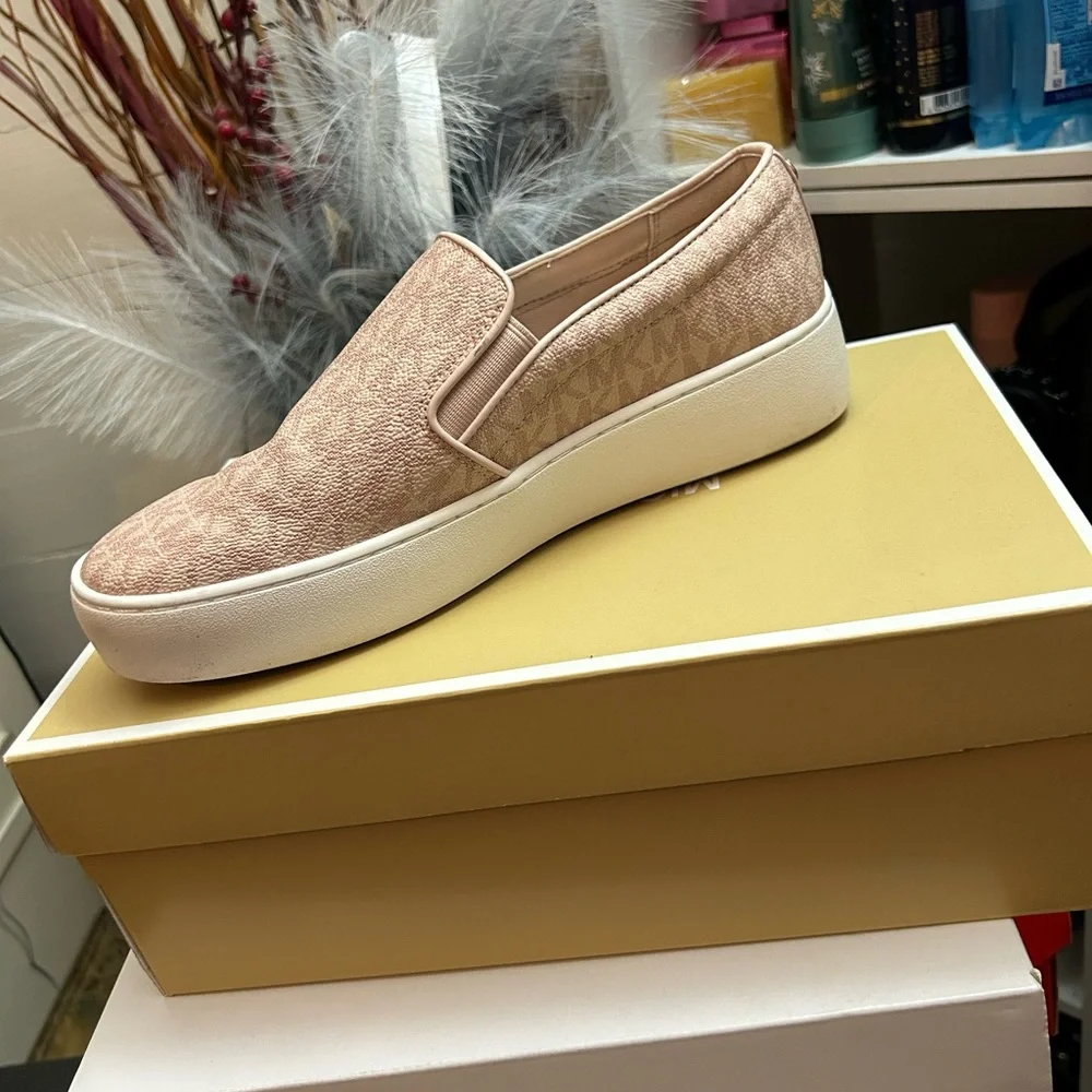 Michael Kors Blush Slip-On Sneakers - Picture 2 of 2